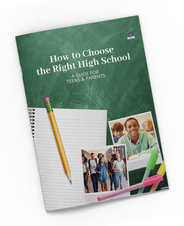 Cover of the How to Choose the Right High Guide by Impact  Christian High School in Madison WI.